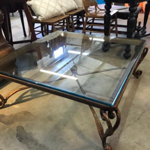 Square Glass Table